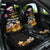 American Samoa Fue and Kava Bowl Car Seat Cover Plumeria and Polynesian Pattern