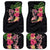 Hawaiian Tropical Plants Turtle and Shark Car Mats Polynesian Art Tattoo