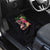 Hawaiian Tropical Plants Turtle and Shark Car Mats Polynesian Art Tattoo