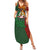 Papua New Guinea East Sepik Province Family Matching Summer Maxi Dress and Hawaiian Shirt Tribal Crocodile Birds of Paradise Melanesian Tattoo