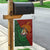 Papua New Guinea East Sepik Province Garden Flag Tribal Crocodile Birds of Paradise Melanesian Tattoo
