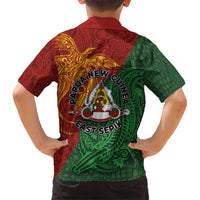 Papua New Guinea East Sepik Province Hawaiian Shirt Tribal Crocodile Birds of Paradise Melanesian Tattoo LT03 - Polynesian Pride