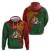 Papua New Guinea East Sepik Province Hoodie Tribal Crocodile Birds of Paradise Melanesian Tattoo