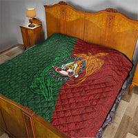 Papua New Guinea East Sepik Province Quilt Tribal Crocodile Birds of Paradise Melanesian Tattoo