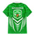 Kimbe Cutters Rugby Family Matching Summer Maxi Dress and Hawaiian Shirt Papua New Guinea Polynesian Tattoo Green Version LT03 - Polynesian Pride