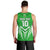 Custom Kimbe Cutters Rugby Men Tank Top Papua New Guinea Polynesian Tattoo Green Version LT03 - Polynesian Pride