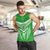 Custom Kimbe Cutters Rugby Men Tank Top Papua New Guinea Polynesian Tattoo Green Version LT03 - Polynesian Pride