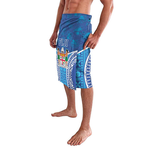Fiji Lavalava Polynesian Special Tribal Creative Tropical Flowers Tie Dye Ver.01 LT13 main image 0