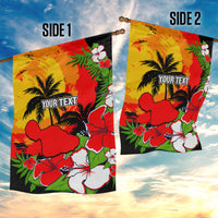 Custom Hawaii Maui Island Garden Flag Maui Map With Tropical Forest Sunset Vibe LT03 - Polynesian Pride