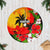 Custom Hawaii Maui Island Tree Skirt Maui Map With Tropical Forest Sunset Vibe LT03 Black - Polynesian Pride