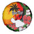 Custom Hawaii Maui Island Spare Tire Cover Maui Map With Tropical Forest Vintage Style LT03 Black - Polynesian Pride