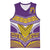 Custom Rugby Niue Basketball Jersey Hiapo Tribal Heritage Tattoos Purple Color - Polynesian Pride