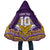 Custom Rugby Niue Cloak Hiapo Tribal Heritage Tattoos Purple Color - Polynesian Pride