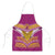 Rugby Niue Apron Hiapo Tribal Heritage Tattoos Pink Color - Polynesian Pride