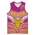 Custom Rugby Niue Basketball Jersey Hiapo Tribal Heritage Tattoos Pink Color - Polynesian Pride
