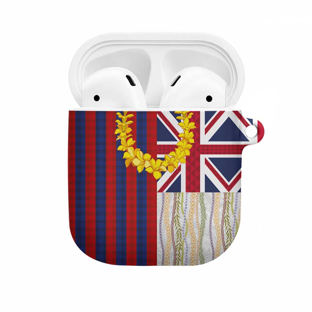 Hawaiian Tropical Plants Lei AirPods Case National Flag Style LT03 Multicolor - Polynesian Pride