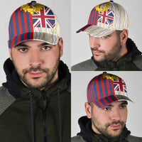 Hawaiian Tropical Plants Lei Classic Cap National Flag Style - Polynesian Pride