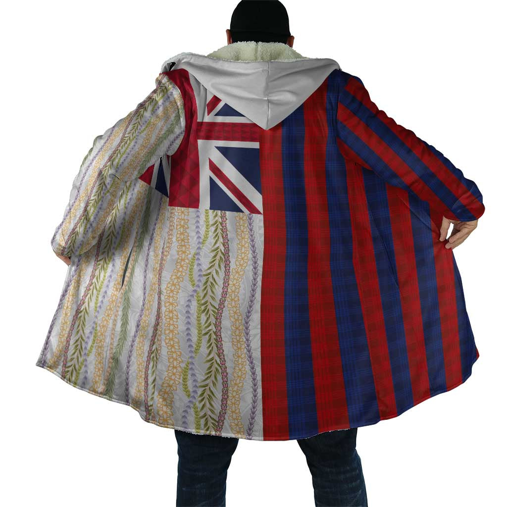 Hawaiian Tropical Plants Lei Cloak National Flag Style - Polynesian Pride