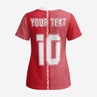 Custom Tahiti Football-Iron Warriors Scrub Top - Polynesian Pride