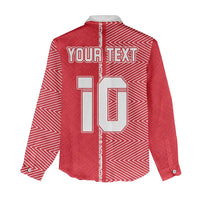 Custom Tahiti Football-Iron Warriors Women Casual Shirt