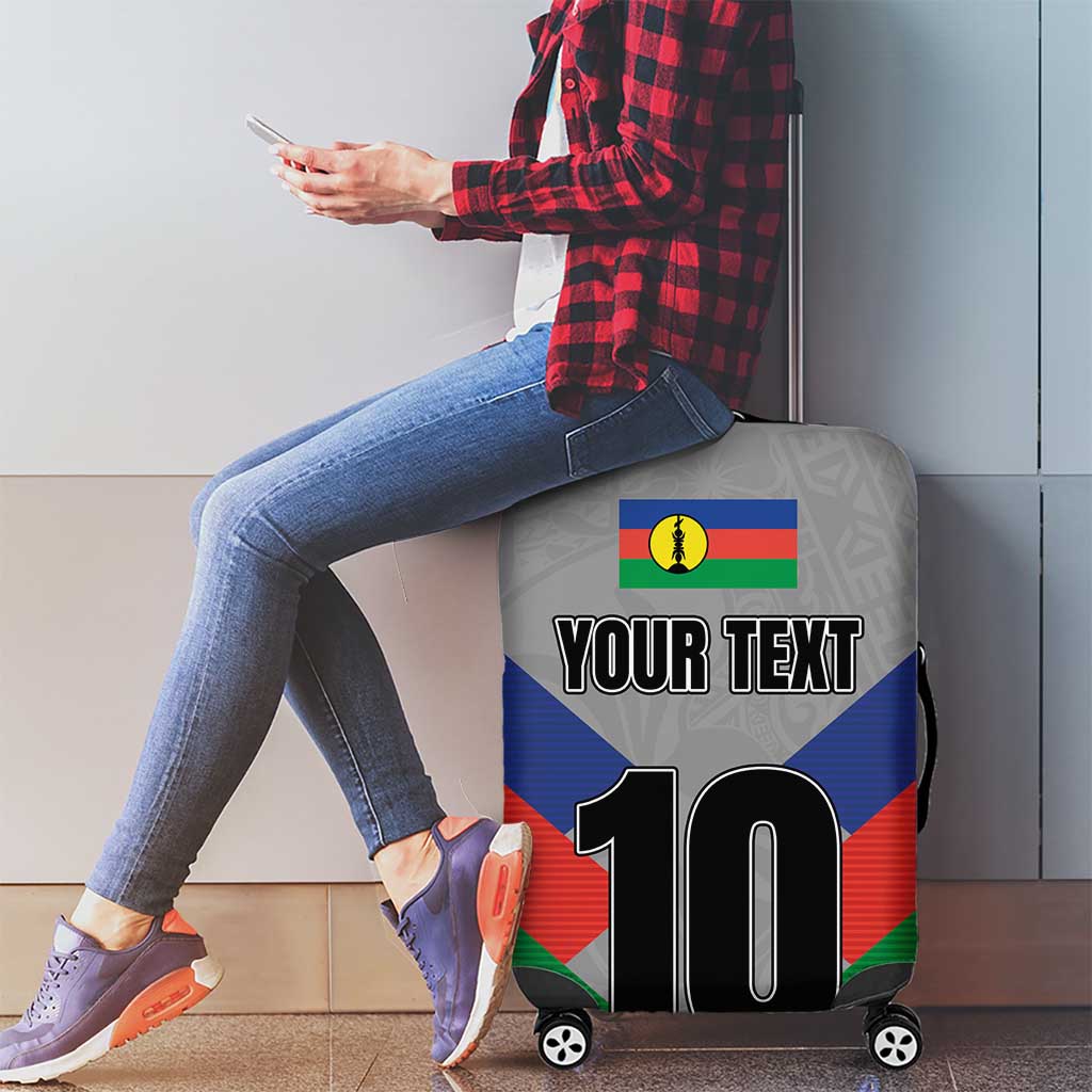 Custom New Caledonia-The Kagus Luggage Cover