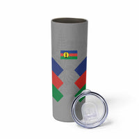 Custom New Caledonia-The Kagus Skinny Tumbler
