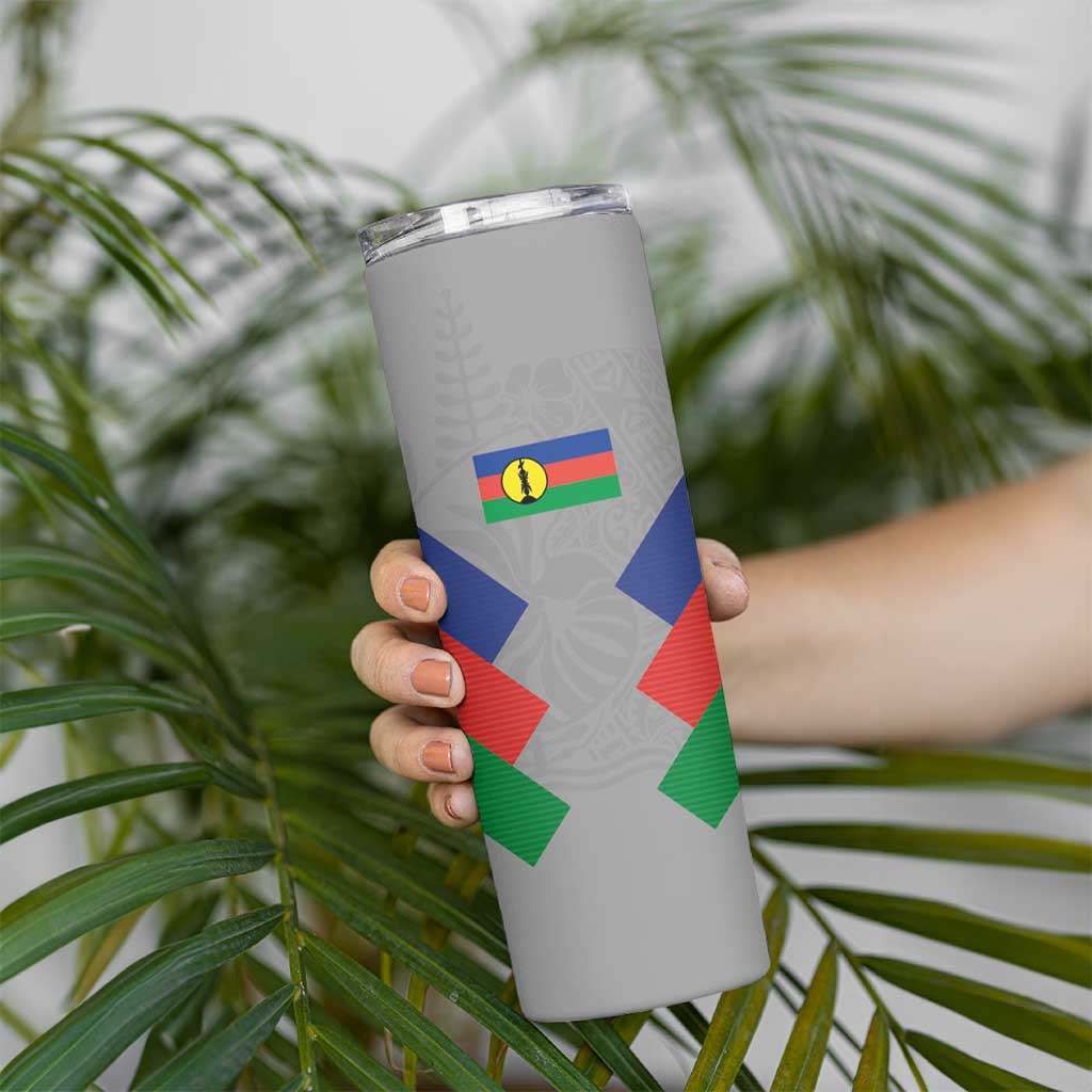 Custom New Caledonia-The Kagus Skinny Tumbler