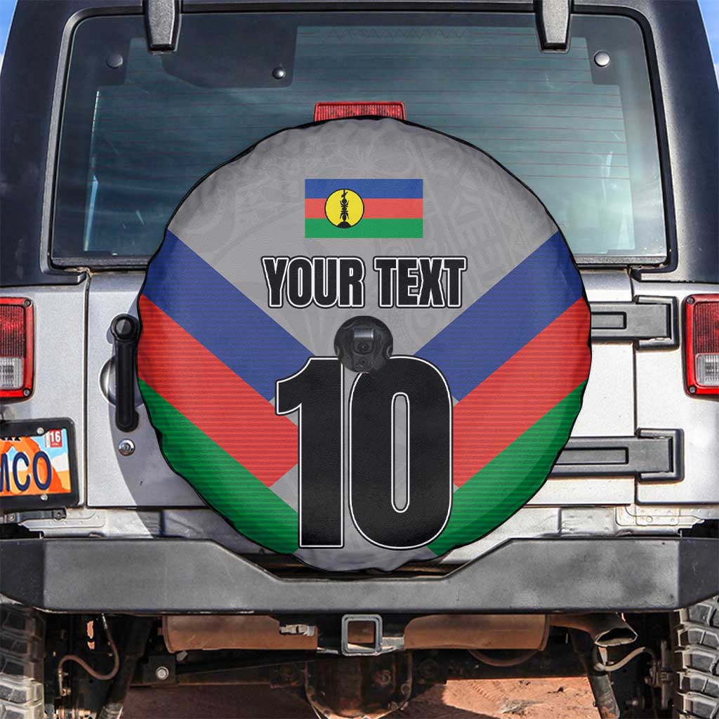 Custom New Caledonia-The Kagus Spare Tire Cover LT03 Gray - Polynesian Pride