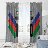 Custom New Caledonia-The Kagus Window Curtain