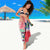 Hawaiian Floral Kakau Tropical Leaves-Sporty Style Sarong
