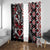 Aotearoa Maori Moko Art with Taniko Half Style Window Curtain
