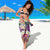 Hawaiian Plumeria and Humpback Whales Sarong Polynerian Art Tattoo-Mauve Color