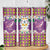 Hawaiian Plumeria and Humpback Whales Skinny Tumbler Polynerian Art Tattoo-Mauve Color