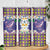 Hawaiian Plumeria and Humpback Whales Skinny Tumbler Polynerian Art Tattoo-Navy Color