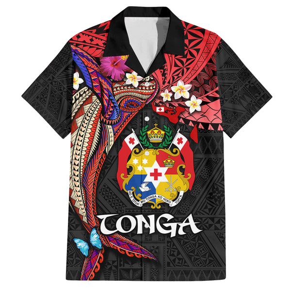 Tonga Emancipation Day Hawaiian Shirt Happy 53rd Independence Anniversary Blue Version LT9 main image 0