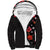 Hawaii Hibiscus and Plumeria Flowers Sherpa Hoodie Tapa Tribal Pattern Half Style Colorful Mode