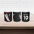 New Zealand Rugby Custom Ceramic Mug Sporty Silver Fern Shape with Maori Tattoos - Polynesian Pride