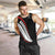New Zealand Rugby Custom Men Tank Top Sporty Silver Fern Shape with Maori Tattoos - Polynesian Pride