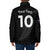 New Zealand Rugby Custom Padded Jacket Sporty Silver Fern Shape with Maori Tattoos - Polynesian Pride