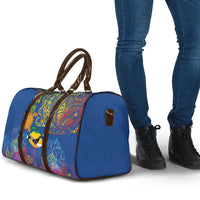 Hawaii Ocean Travel Bag Pineapple Turtle and Mango Reef Triggerfish and Kakau Tattoo