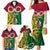 Vanuatu Family Matching Mermaid Dress and Hawaiian Shirt Pig Tusk Mix Maori Pattern and Namele Leaf LT03 - Polynesian Pride