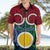 Personalised Vanuatu Shefa Province Hawaiian Shirt Pig Tusk Mix Maori Pattern and Namele Leaf LT03 - Polynesian Pride