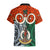 Vanuatu Penama Province Hawaiian Shirt Pig Tusk Mix Maori Pattern and Namele Leaf LT03 - Polynesian Pride