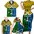 Vanuatu Malampa Province Family Matching Short Sleeve Bodycon Dress and Hawaiian Shirt Pig Tusk Mix Maori Pattern and Namele Leaf LT03 - Polynesian Pride