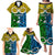 Personalised Vanuatu Malampa Province Family Matching Puletasi Dress and Hawaiian Shirt Pig Tusk Mix Maori Pattern and Namele Leaf LT03 - Polynesian Pride