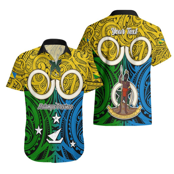 Vanuatu Shefa Province Long Sleeve Shirt Pig Tusk Mix Maori Pattern and Namele Leaf LT03 main image 0