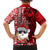 Mele Kalikimaka Hawaii Christmas Family Matching Puletasi Dress and Hawaiian Shirt Santa Claus Kakau Tribal Mix Polynesia Tattoo LT03 - Polynesian Pride