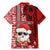 Custom Mele Kalikimaka Hawaii Christmas Family Matching Mermaid Dress and Hawaiian Shirt Santa Claus Kakau Tribal Mix Polynesia Tattoo LT03 - Polynesian Pride