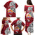 Custom French Polynesia Christmas Family Matching Puletasi Dress and Hawaiian Shirt Santa Hold Seal with Polynesian Tribal Tattoo LT03 - Polynesian Pride