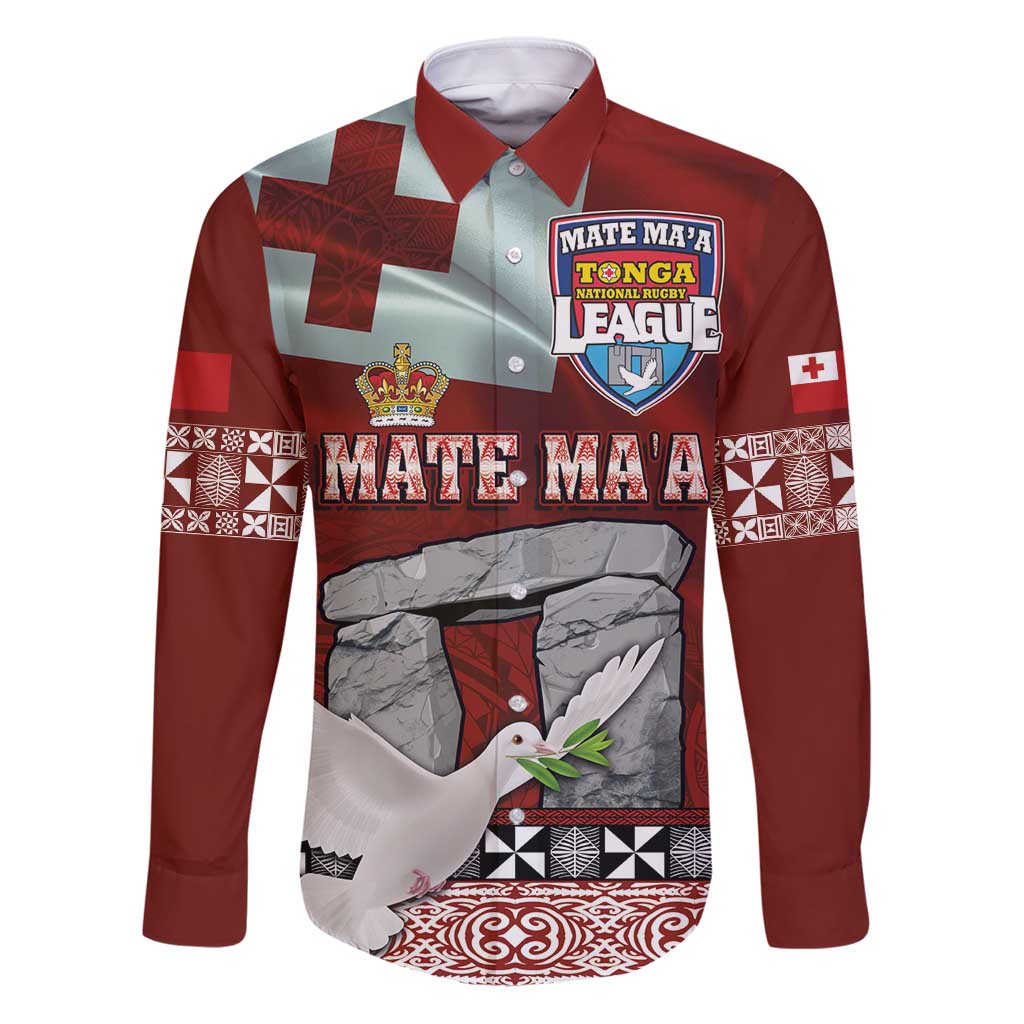 Mate Ma'a Tonga Family Matching Puletasi and Hawaiian Shirt Haʻamonga ʻa Maui and White Dove - Tongan Kupesi Ngatu